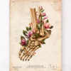 Codex Anatomicus Skull & Skeleton | Hands & Legs^Ankle fracture - Floral - Vintage