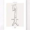 Codex Anatomicus Heart Anatomy^Aorta anatomy - Line Art