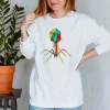 Codex Anatomicus Sweatshirts^Bacteriophage Unisex Sweatshirt - Watercolor