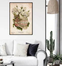 Codex Anatomicus Dental Anatomy^Dental anatomy - Floral - Vintage