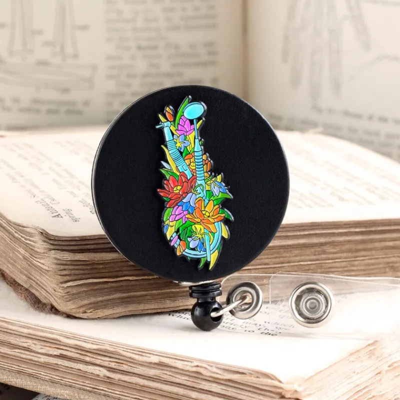 Codex Anatomicus Badge Reels^Dental tools badge reel