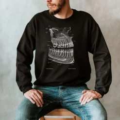 Codex Anatomicus Sweatshirts^Dental Unisex Sweatshirt - Chalkboard
