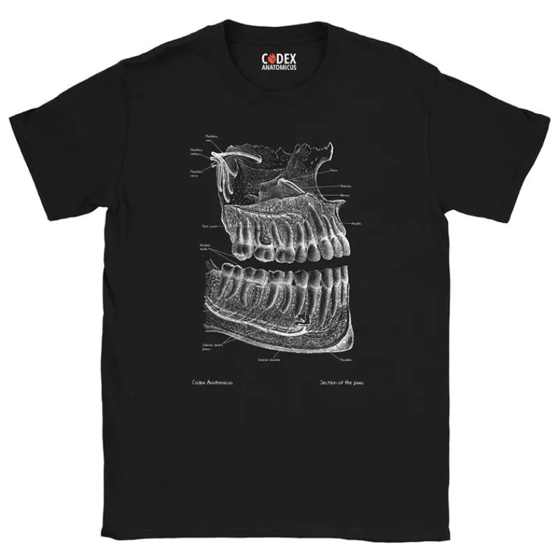 Codex Anatomicus T-shirts^Dental Unisex T-Shirt - Chalkboard