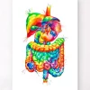 Codex Anatomicus Digestive System | Kidney & Liver^Digestive system anatomy art - Watercolor splash