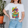 Codex Anatomicus T-shirts^Digestive system Unisex T-Shirt - Watercolor