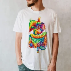 Codex Anatomicus T-shirts^Digestive system Unisex T-Shirt - Watercolor
