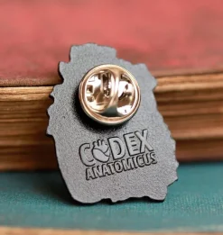 Codex Anatomicus Enamel Pins^Dissected heart with flowers - Enamel pin
