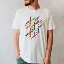 Codex Anatomicus T-shirts^DNA Unisex T-Shirt - Watercolor