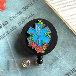 Codex Anatomicus Badge Reels^EMT badge reel