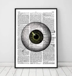 Codex Anatomicus Various Organs^Eye anatomy - Dictionary page