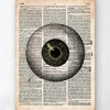 Codex Anatomicus Various Organs^Eye anatomy - Old dictionary page