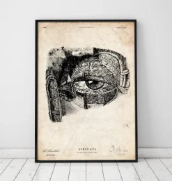 Codex Anatomicus Various Organs^Eye anatomy print