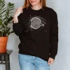 Codex Anatomicus Sweatshirts^Eye Unisex Sweatshirt - Chalkboard