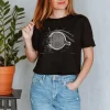 Codex Anatomicus T-shirts^Eye Unisex T-Shirt - Chalkboard