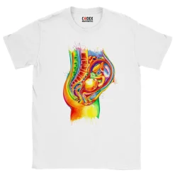 Codex Anatomicus T-shirts^Fetus Unisex T-Shirt - Watercolor
