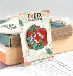 Codex Anatomicus Enamel Pins^First aid kit - Enamel pin