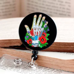 Codex Anatomicus Badge Reels^Hand badge reel