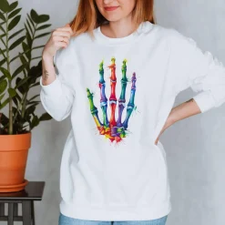 Codex Anatomicus Sweatshirts^Hand Unisex Sweatshirt - Watercolor