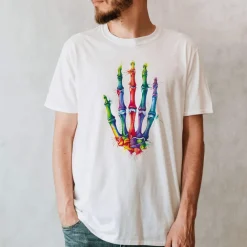 Codex Anatomicus T-shirts^Hand Unisex T-Shirt - Watercolor
