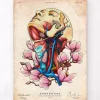 Codex Anatomicus Head & Face^Head, neck and arteries - Floral - Vintage