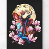 Codex Anatomicus Head & Face^Head, neck and arteries - Floral anatomy - Black