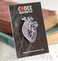 Codex Anatomicus Enamel Pins^Heart chalkboard - Enamel pin