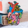 Codex Anatomicus Enamel Pins^Heart with flowers II - Enamel pin