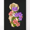 Codex Anatomicus Skull & Skeleton^Hip joint anatomy - Floral - Black
