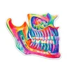 Codex Anatomicus Stickers^Jaw anatomy sticker - Watercolor Splash