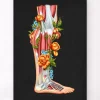 Codex Anatomicus Hands & Legs^Leg anatomy - Floral - Black