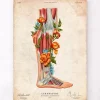 Codex Anatomicus Hands & Legs^Leg anatomy - Floral - Vintage