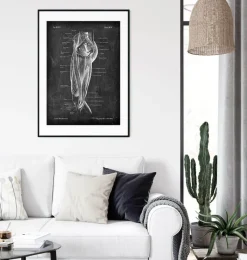 Codex Anatomicus Hands & Legs^Leg muscles anatomy - Chalkboard