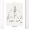 Codex Anatomicus Lungs Anatomy^Lungs anatomy - Line Art
