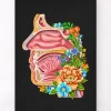 Codex Anatomicus Head & Face^Nasal cavity - Floral - Black