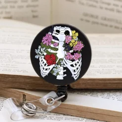 Codex Anatomicus Badge Reels^Rib cage badge reel