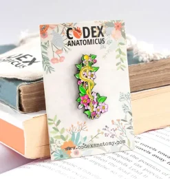 Codex Anatomicus Enamel Pins^Rod of Asclepius - Enamel pin