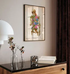 Codex Anatomicus Skull & Skeleton^Skeleton anatomy II - Floral - Vintage
