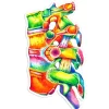 Codex Anatomicus Stickers^Spine anatomy sticker II - Watercolor Splash