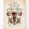 Codex Anatomicus Obstetrics & Gynecology^Steampunk uterus