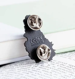 Codex Anatomicus Enamel Pins^Stethoscope with flowers - Enamel pin
