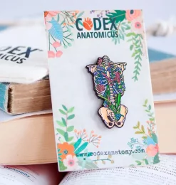 Codex Anatomicus Enamel Pins^Thorax and pelvis - Enamel pin