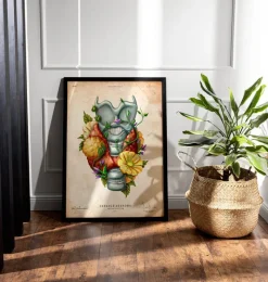 Codex Anatomicus Various Organs^Thyroid adenoma - Floral - Vintage