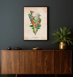 Codex Anatomicus Dental Anatomy^Tooth anatomy III - Floral - Vintage