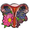 Codex Anatomicus Patches^Uterus patch - iron on, 65mm